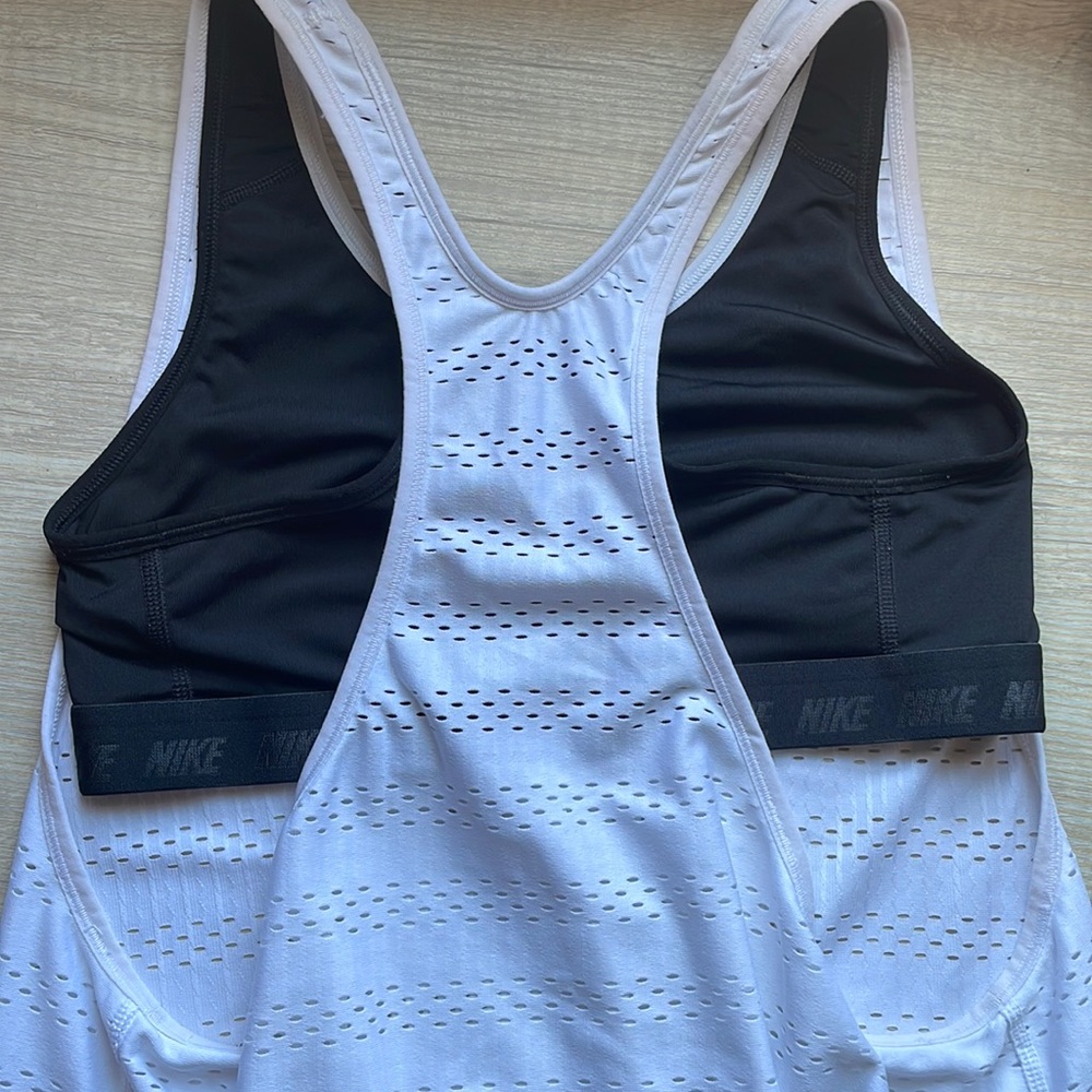 NIKE Racerback Cutout Mesh